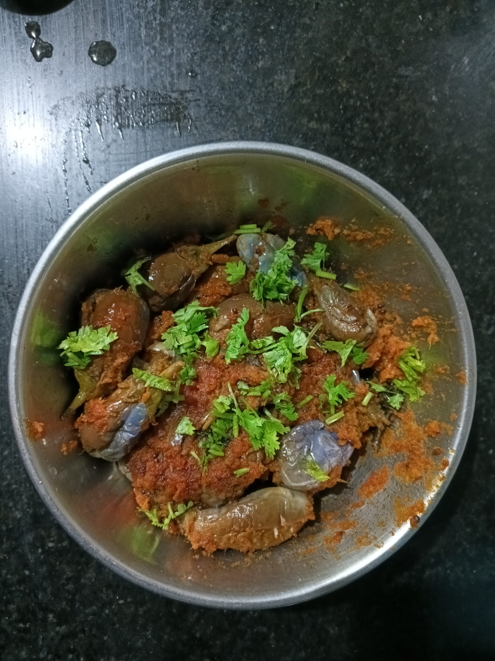 STUFFED BRINJAL CURRY